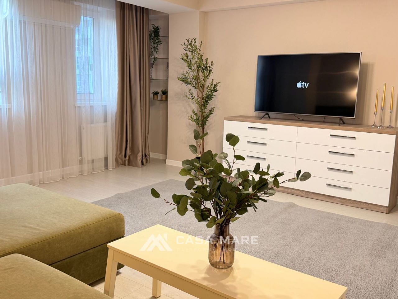 2-комнатная квартира, 70 м², Центр, Кишинёв 2