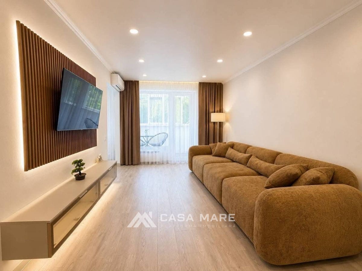 2-комнатная квартира, 69 м², Ботаника, Кишинёв 2