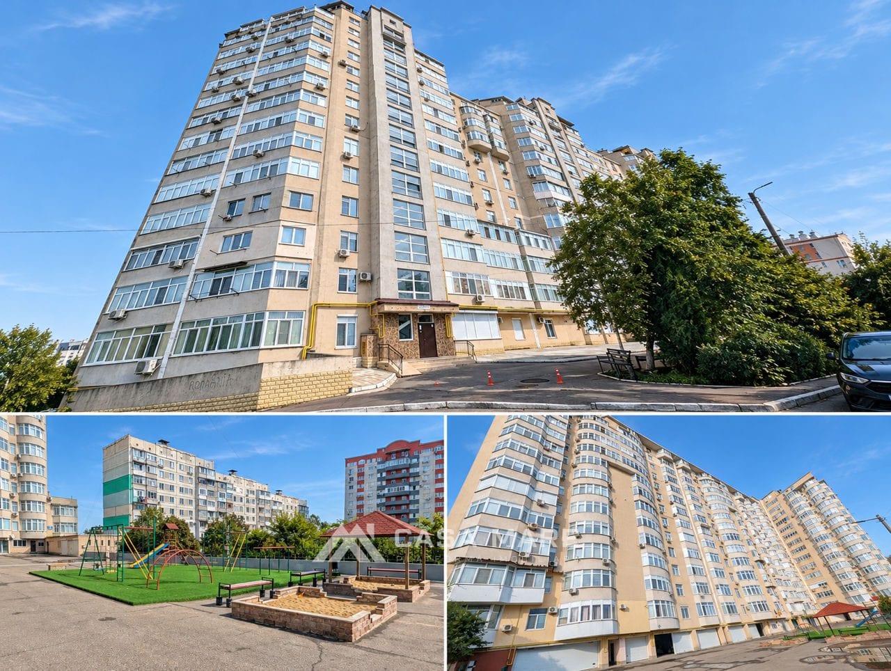 1-комнатная квартира, 53 м², Чеканы, Кишинёв 9