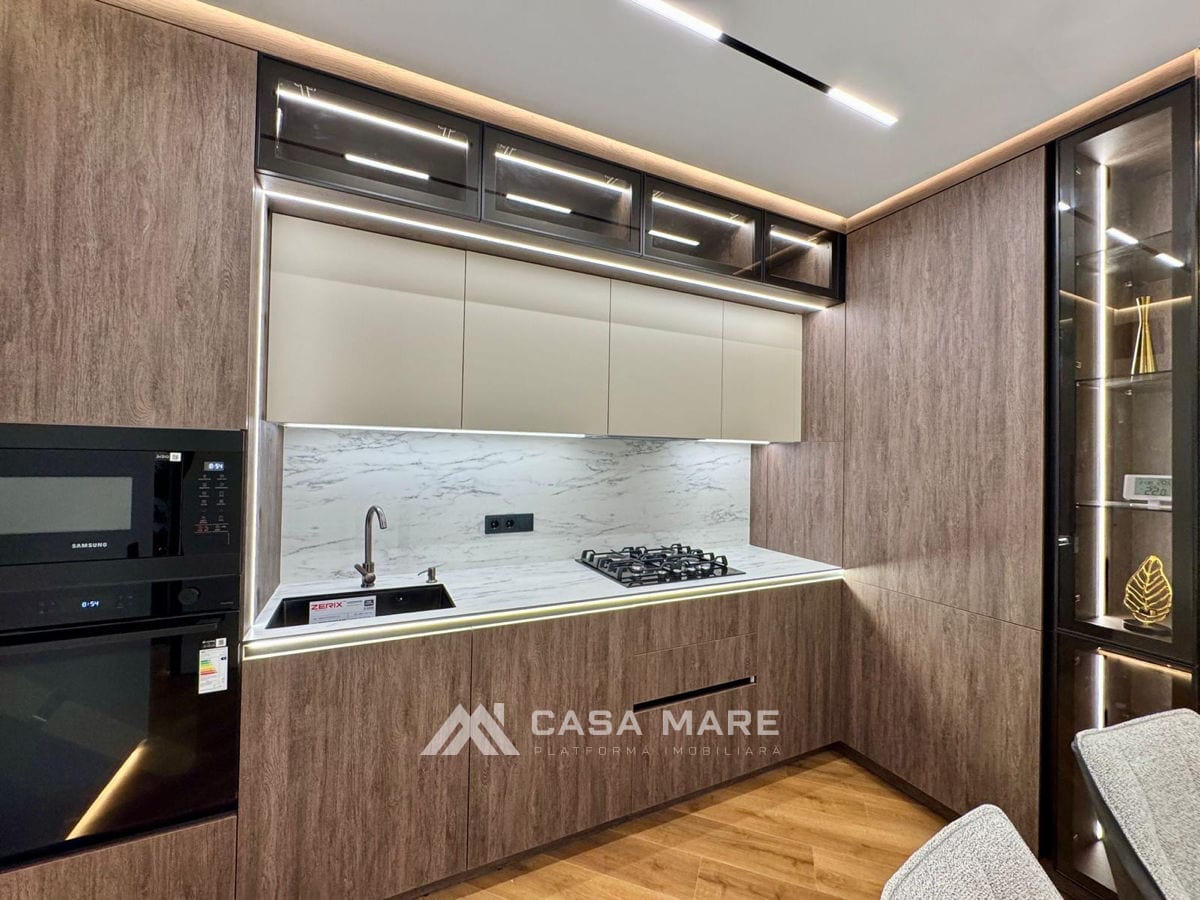 2-комнатная квартира, 80 м², Чеканы, Кишинёв 7
