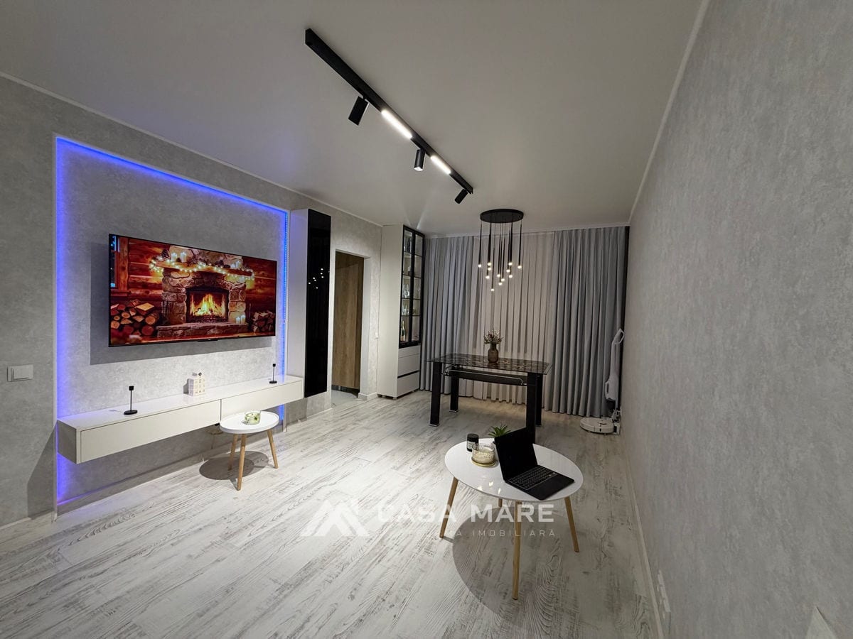 Apartament cu 3 camere, 57 m², Ungheni 1