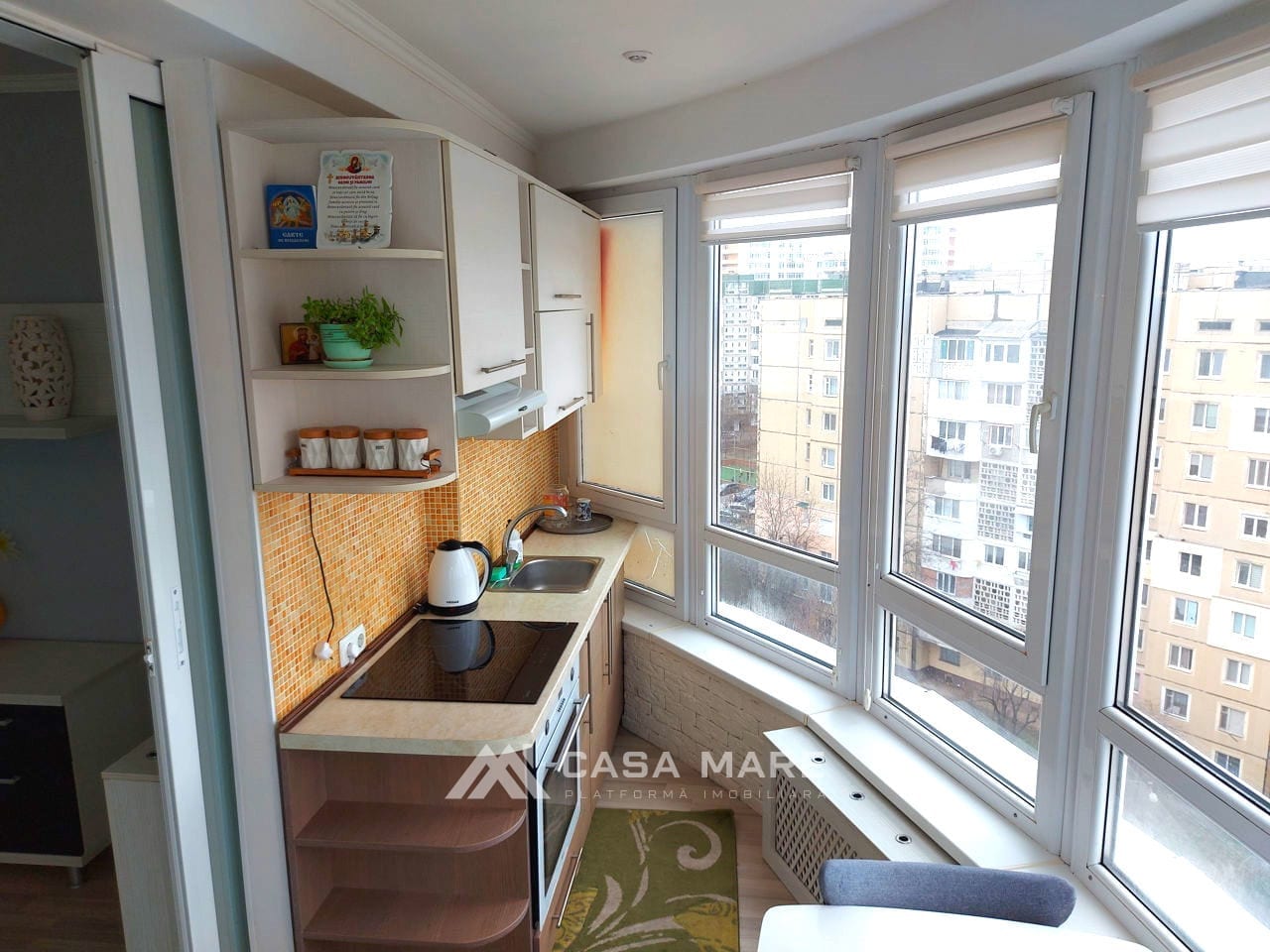 2-комнатная квартира, 52 м², Буюканы, Кишинёв 4