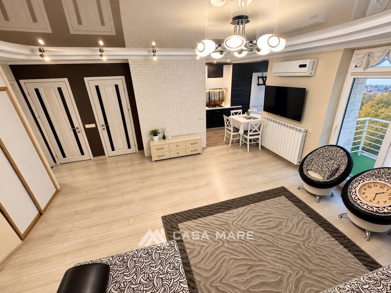3-комнатная квартира, 70 м², Рышкановка, Кишинёв 3