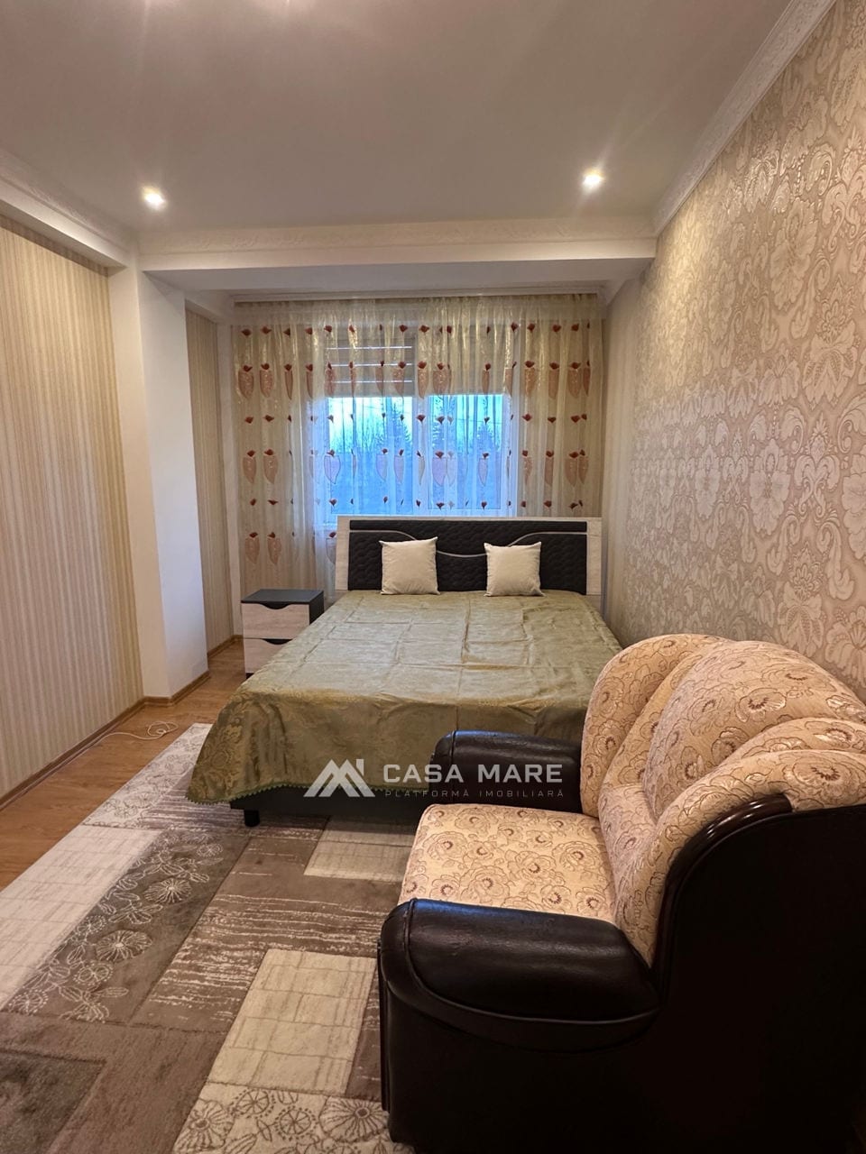 1-комнатная квартира, 42 м², Чеканы, Кишинёв 1