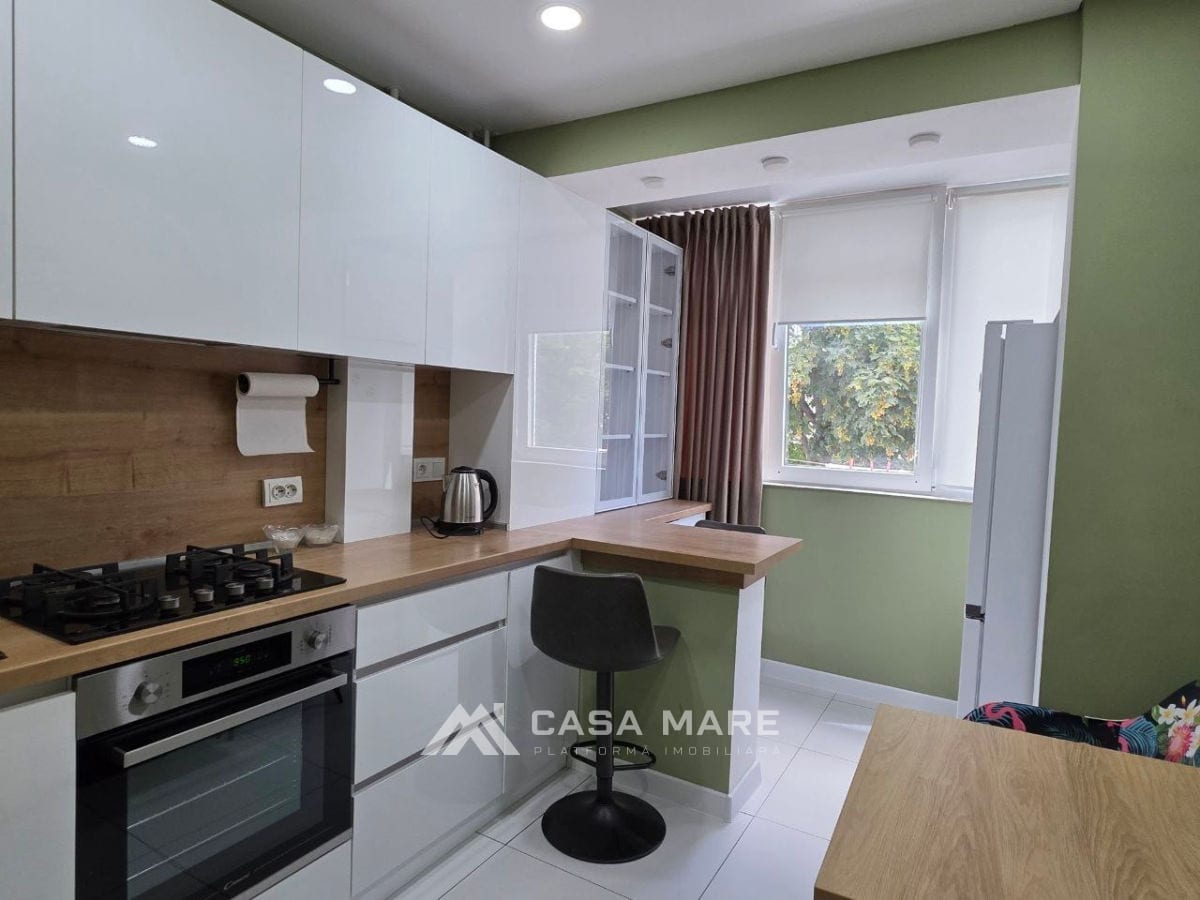 1-комнатная квартира, 32 м², Ботаника, Кишинёв 3