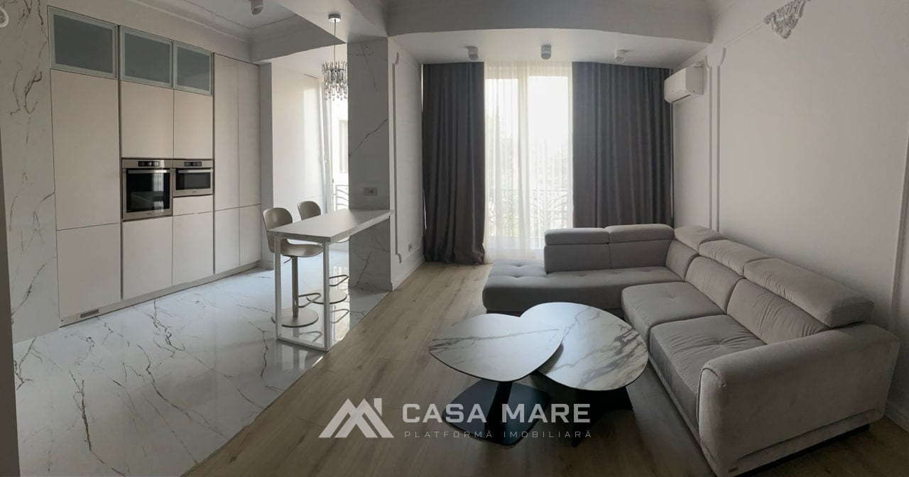 2-комнатная квартира, 77 м², Центр, Кишинёв 4