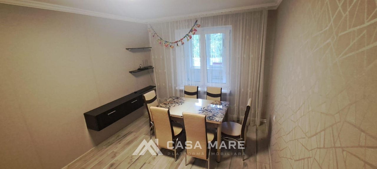 3-комнатная квартира, 71 м², Ботаника, Кишинёв 5