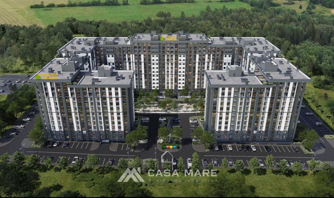1-комнатная квартира, 49 м², Дурлешты 1