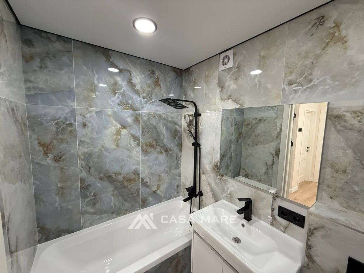 1-комнатная квартира, 42 м², Телецентр, Кишинёв 8