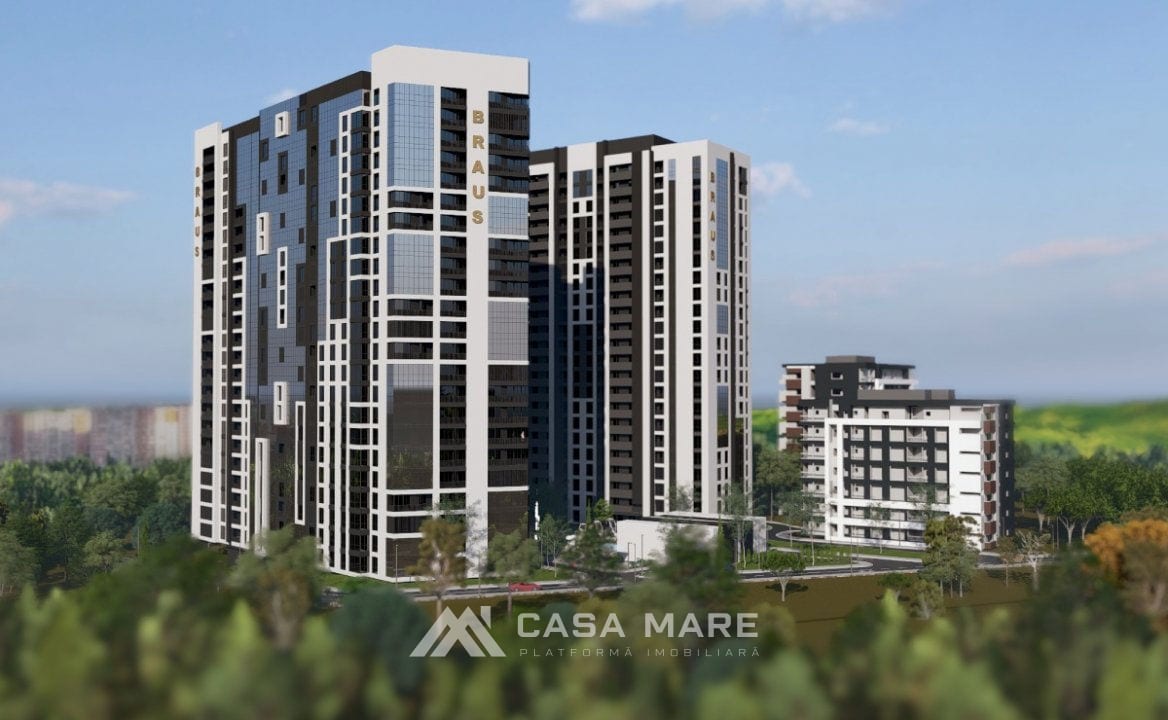 2-комнатная квартира, 42 м², Ботаника, Кишинёв 2