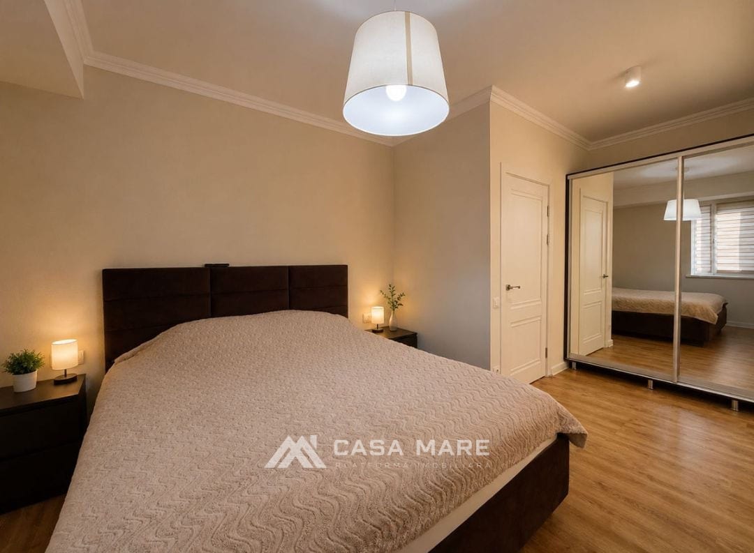 2-комнатная квартира, 67 м², Рышкановка, Кишинёв 1