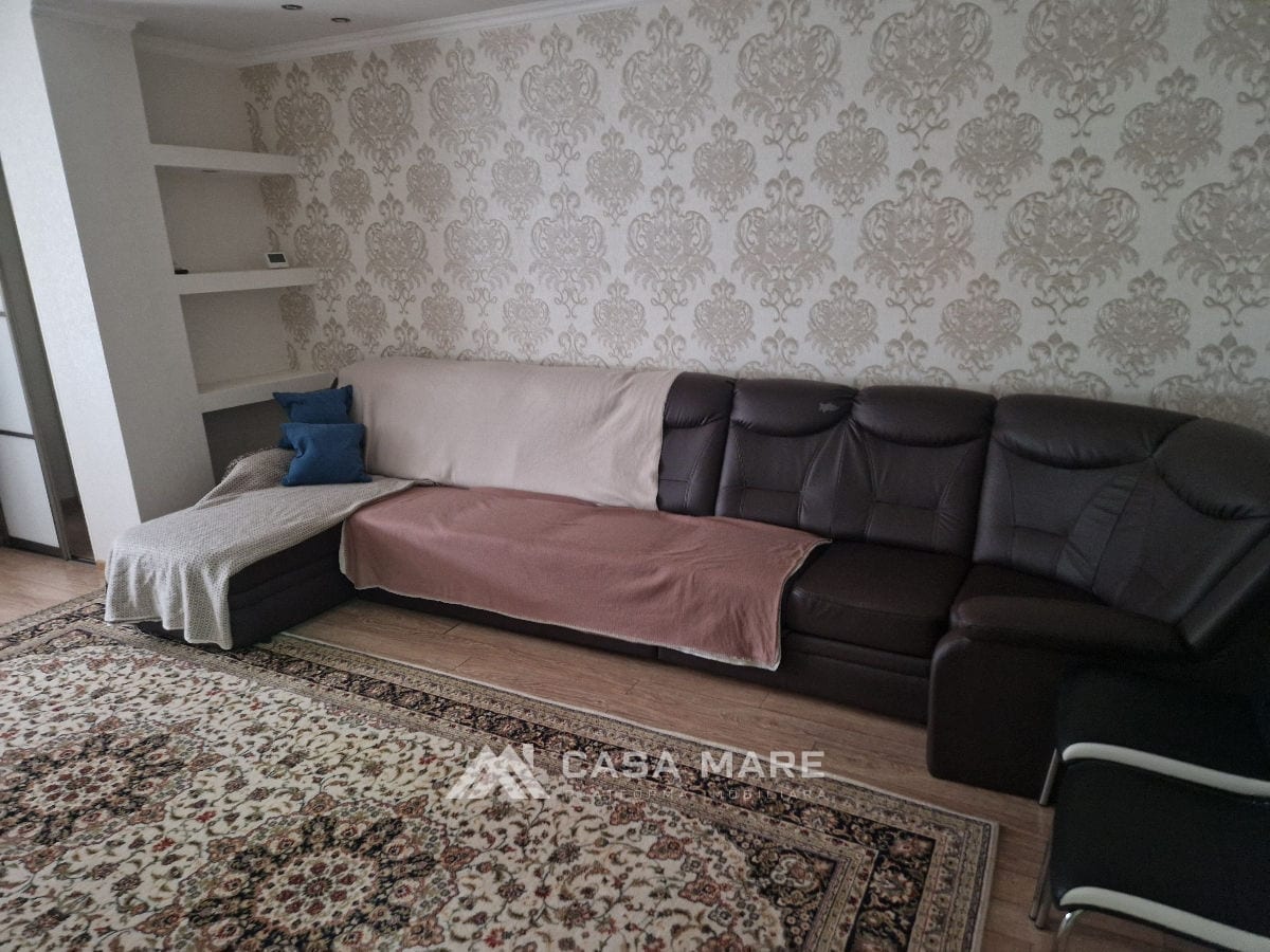2-комнатная квартира, 72 м², Ботаника, Кишинёв 3