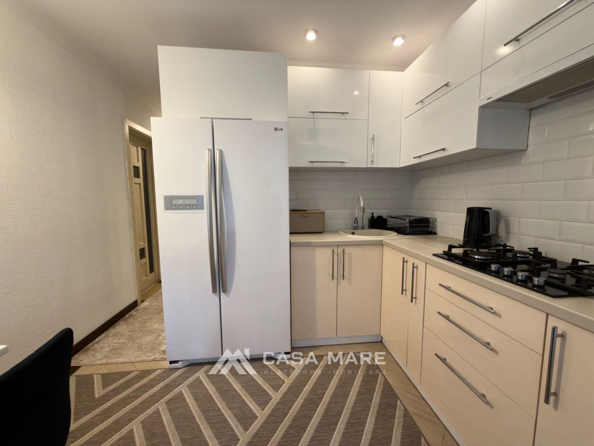 3-комнатная квартира, 68 м², Рышкановка, Кишинёв 9
