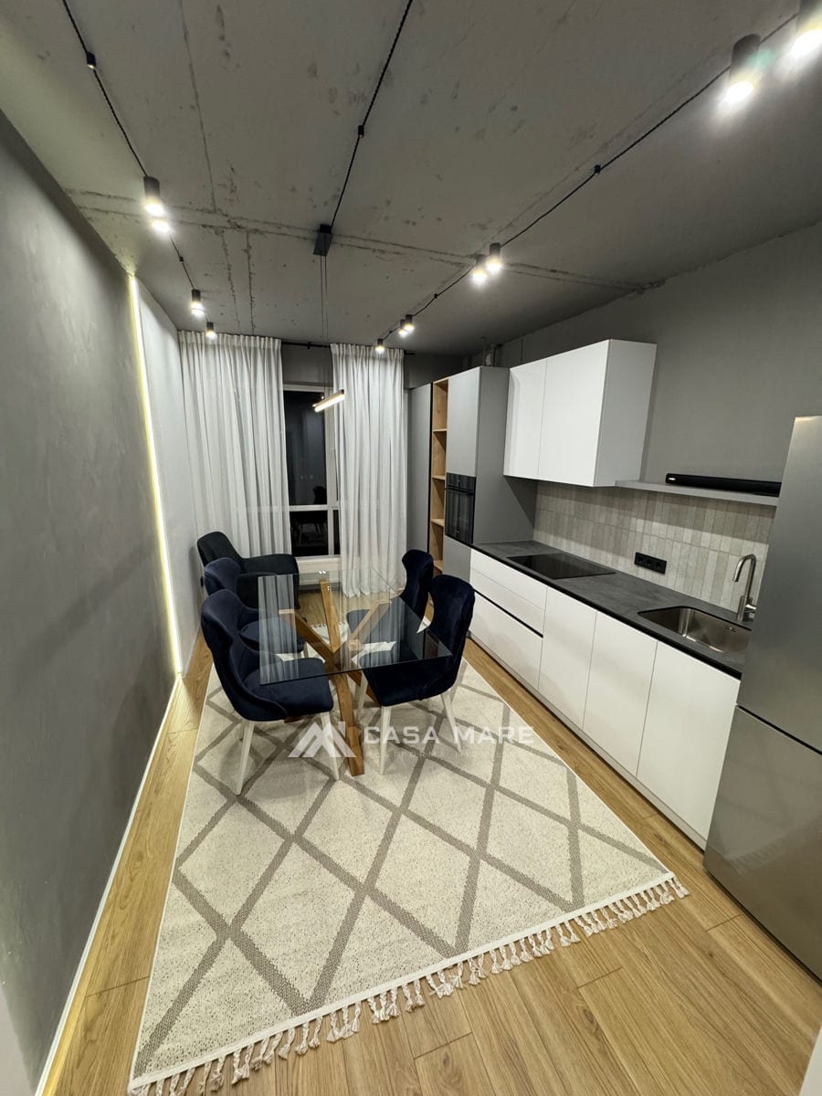 1-комнатная квартира, 50 м², Рышкановка, Кишинёв 4