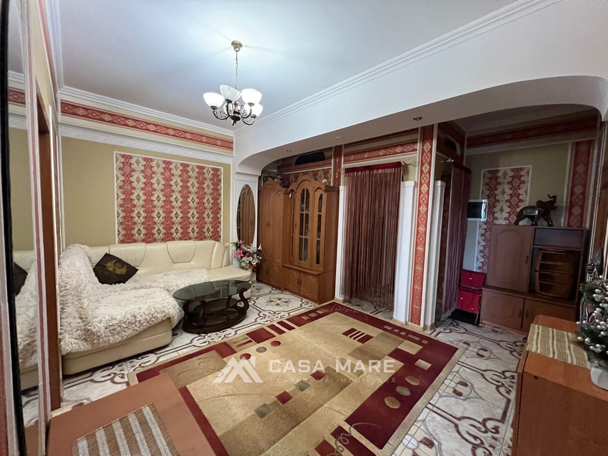 1-комнатная квартира, 64 м², Ботаника, Кишинёв 3