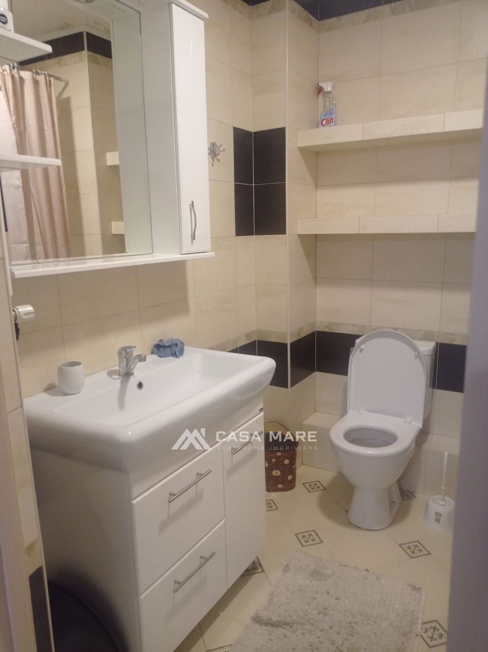 1-комнатная квартира, 50 м², Ботаника, Кишинёв 5