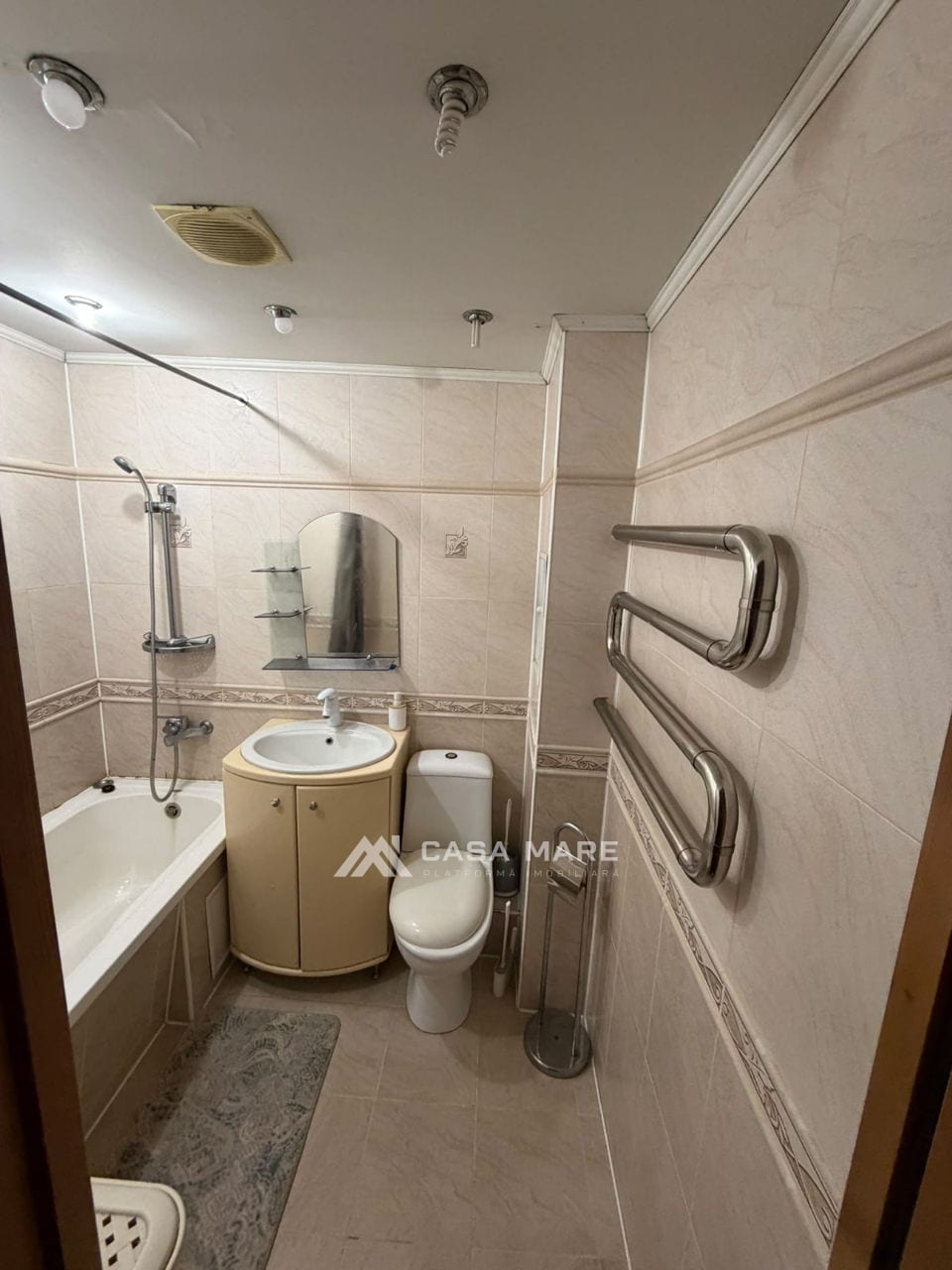 2-комнатная квартира, 47 м², Ботаника, Кишинёв 7