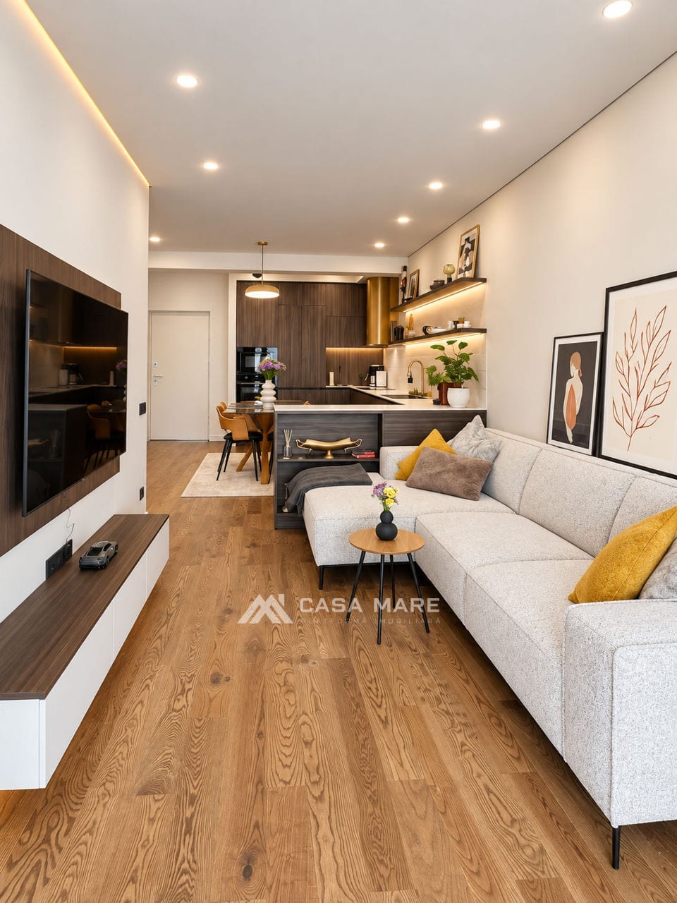 1-комнатная квартира, 56 м², Буюканы, Кишинёв 3