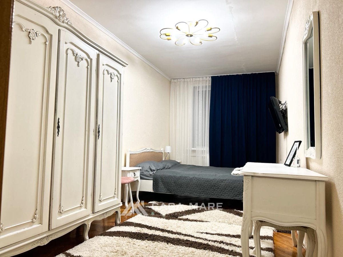 1-комнатная квартира, 50 м², Рышкановка, Кишинёв 3