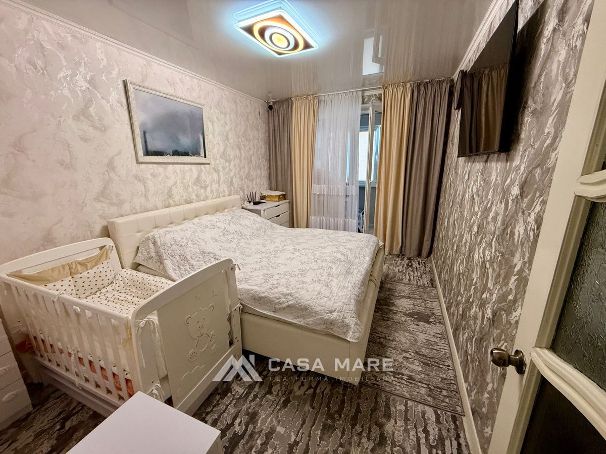 3-комнатная квартира, 87 м², БАМ, Bălți 2