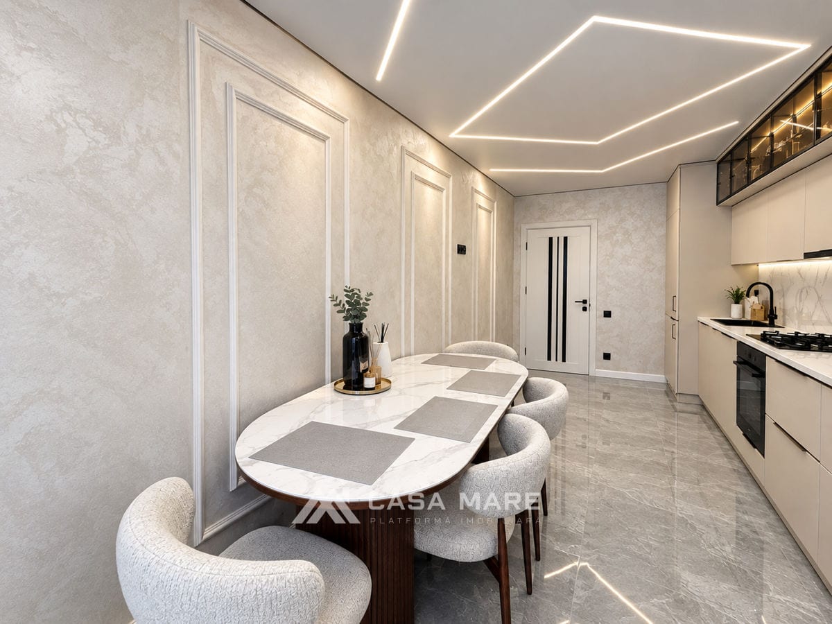 2-комнатная квартира, 76 м², Дурлешты 9