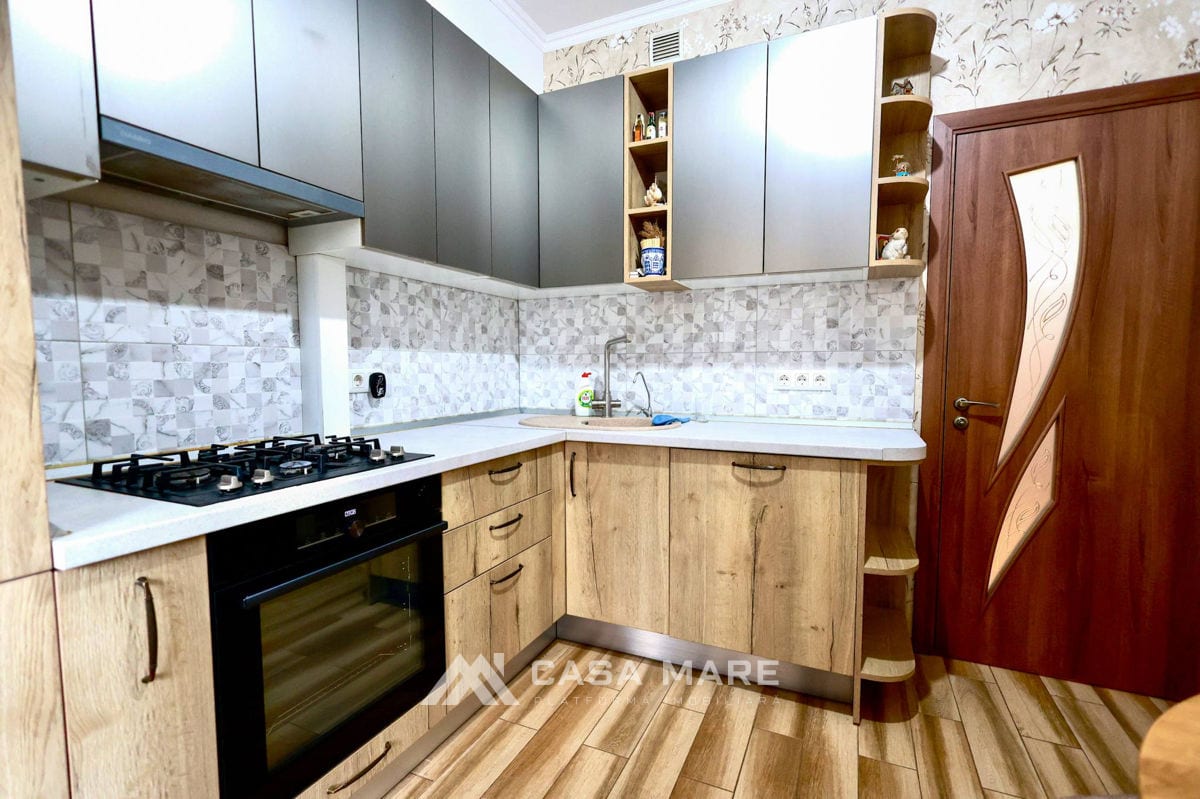Apartament cu 2 camere, 57 m², Buiucani, Chișinău 3