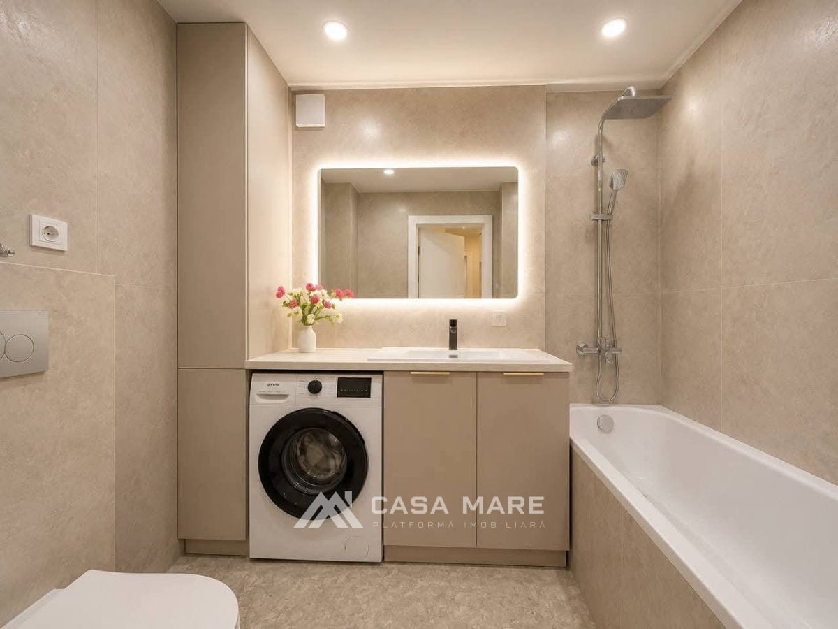 2-комнатная квартира, 69 м², Ботаника, Кишинёв 8