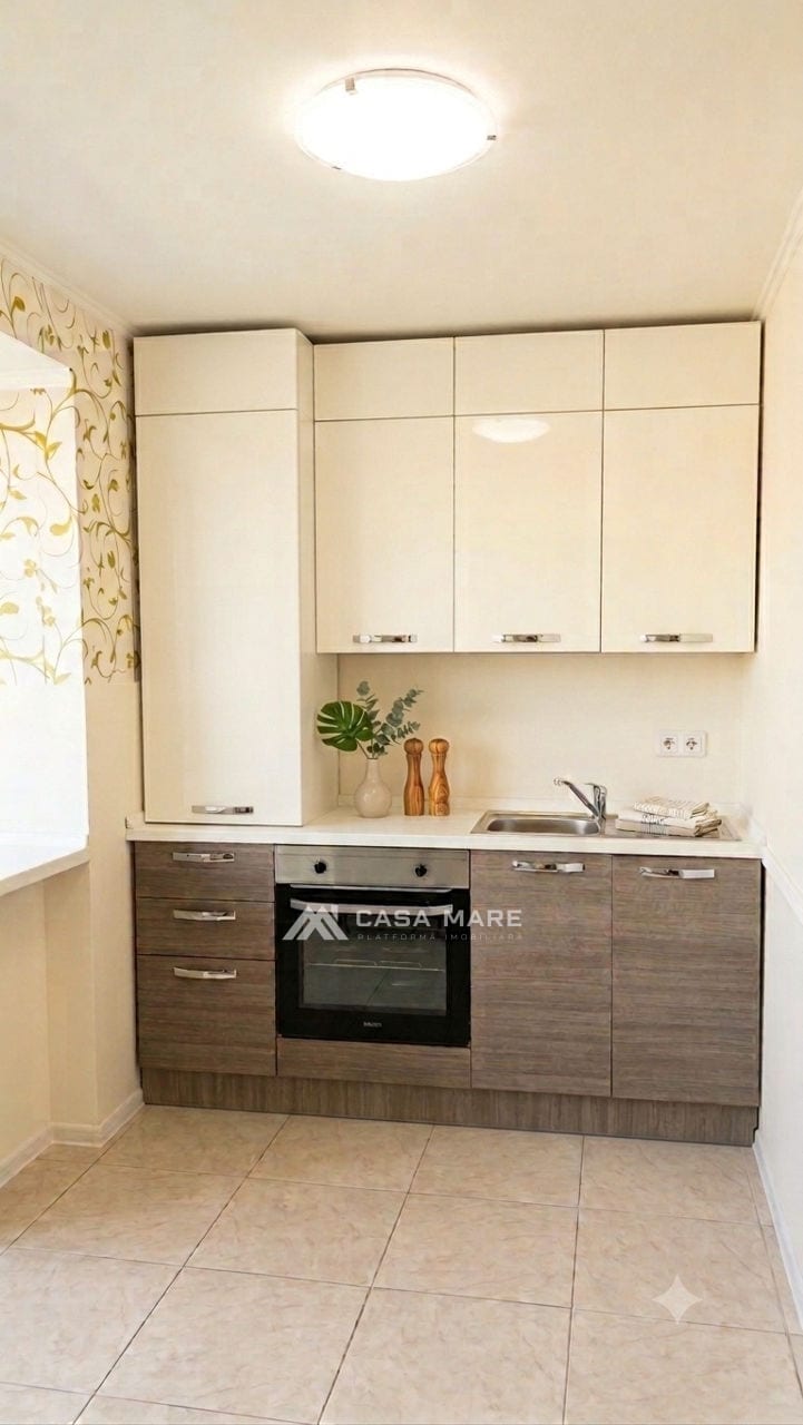 2-комнатная квартира, 48 м², Буюканы, Кишинёв 3