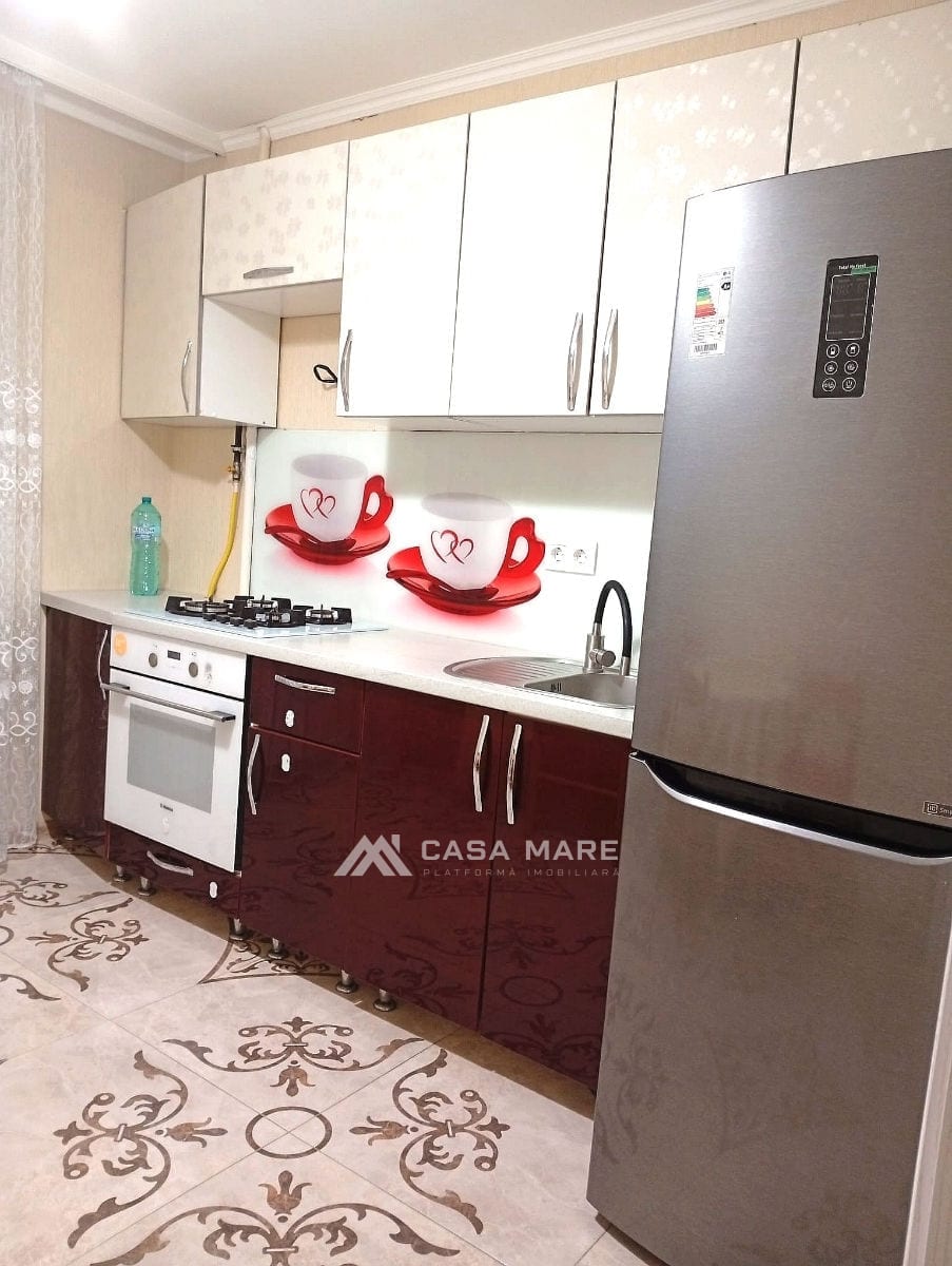2-комнатная квартира, 51 м², Рышкановка, Кишинёв 5