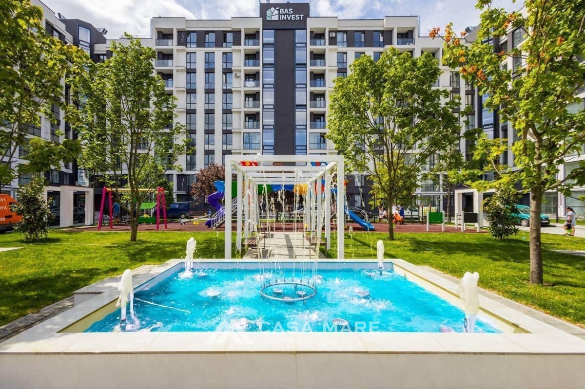 Apartament cu 1 cameră, 43 m², Durlești 1