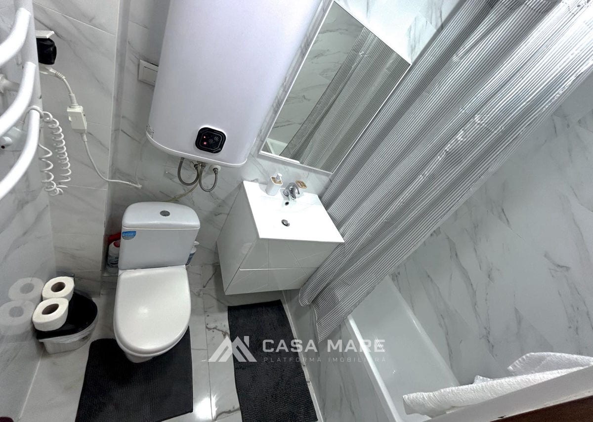 1-комнатная квартира, 50 м², Рышкановка, Кишинёв 5