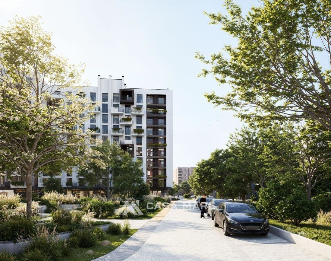 2-комнатная квартира, 83 м², Дурлешты 3
