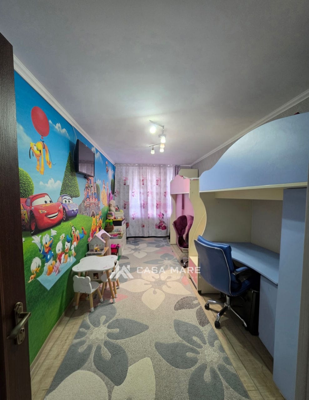 Apartament cu 3 camere, 63 m², Durlești 3