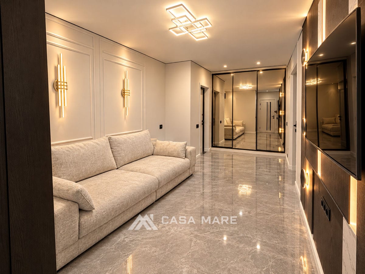 2-комнатная квартира, 76 м², Дурлешты 6