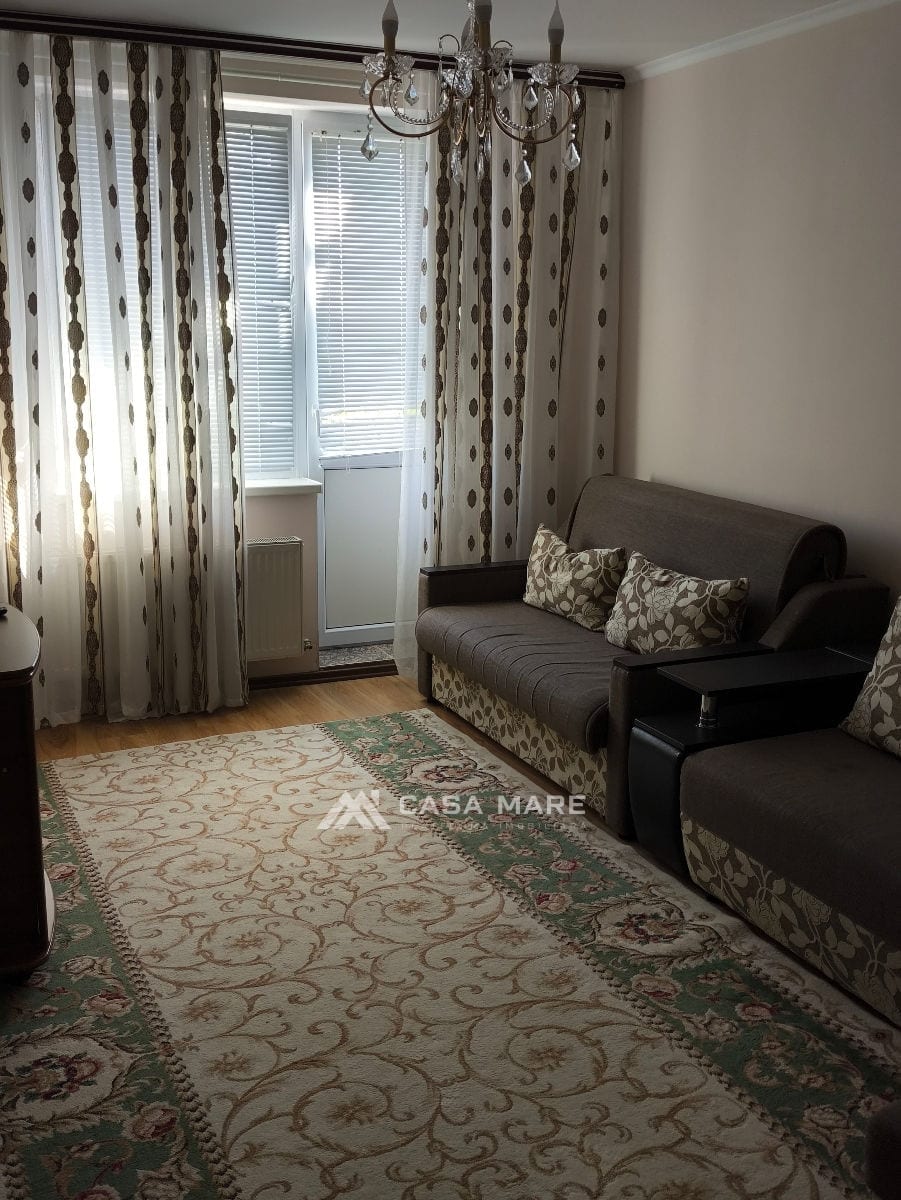 1-комнатная квартира, 47 м², Чеканы, Кишинёв 1