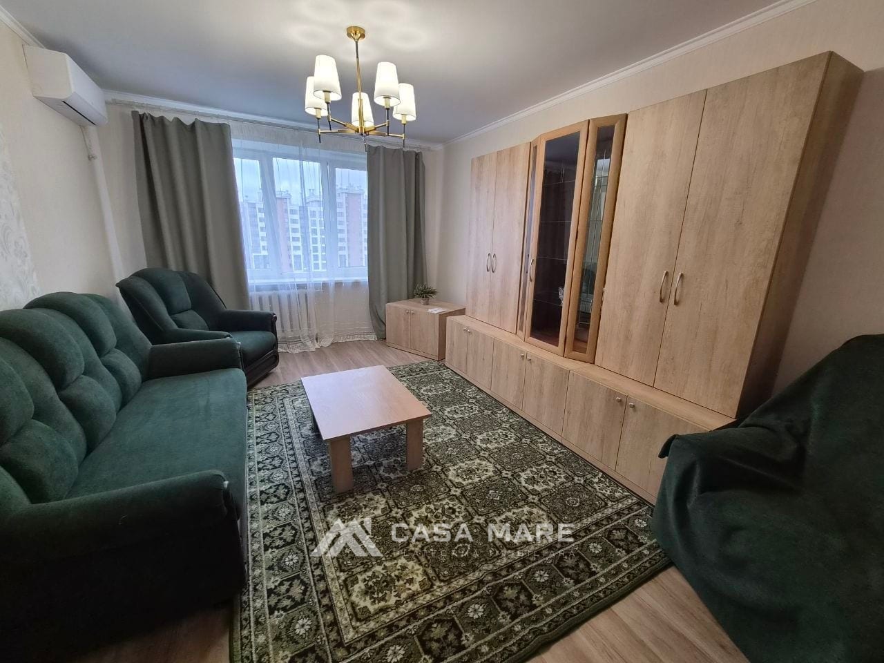 2-комнатная квартира, 52 м², Аэропорт, Кишинёв 3