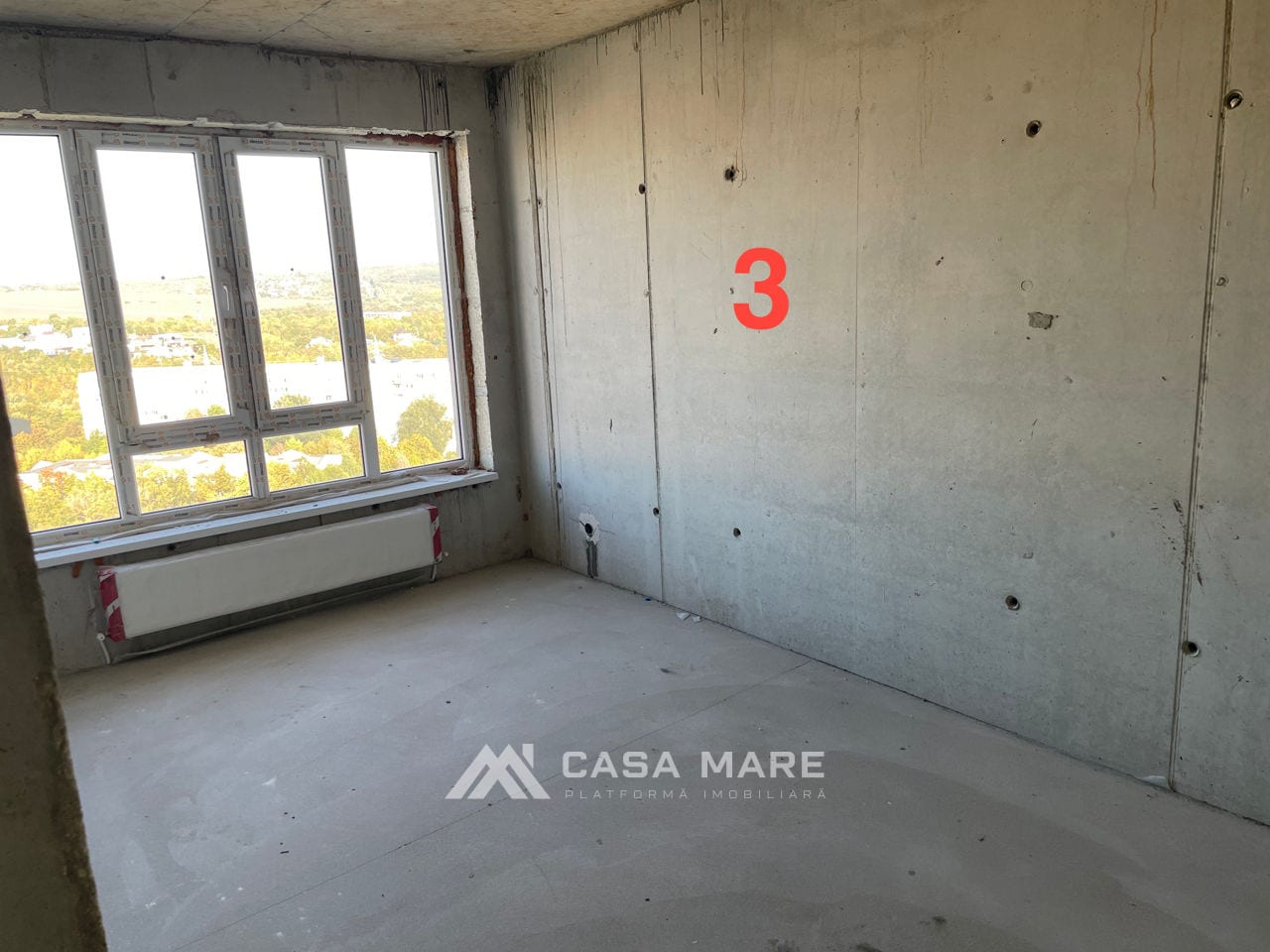 3-комнатная квартира, 86 м², Чеканы, Кишинёв 5
