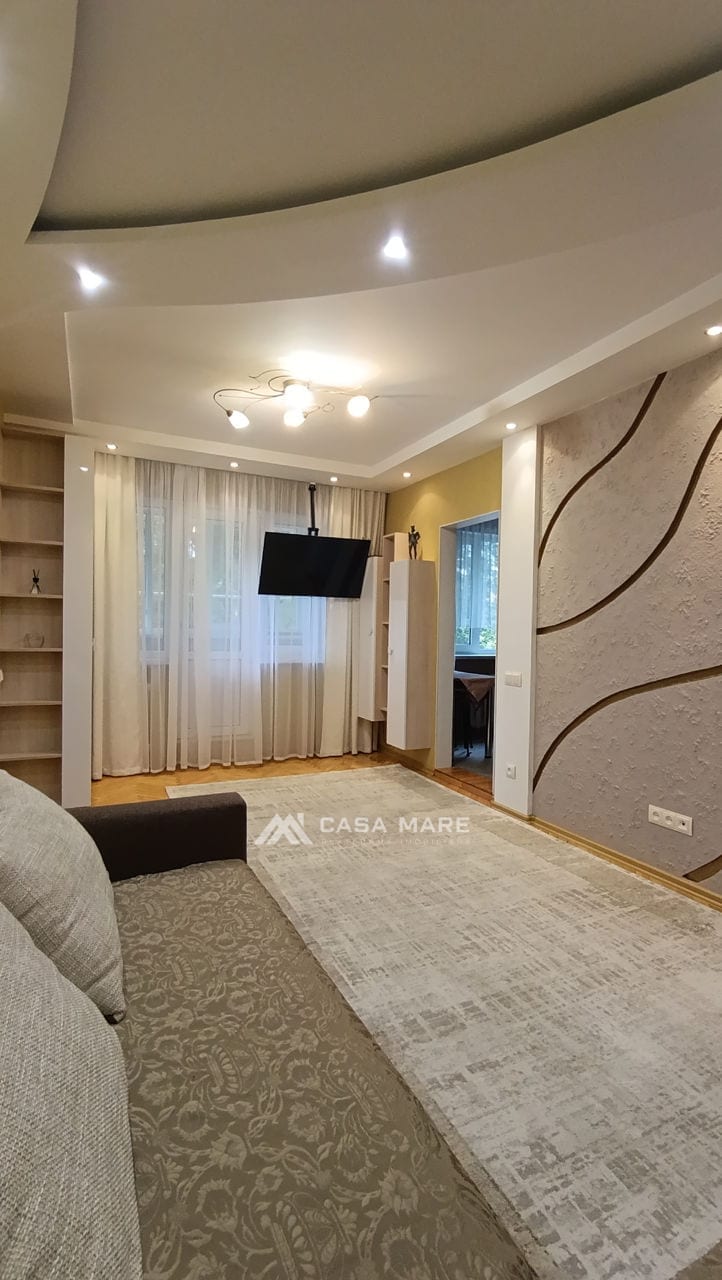 2-комнатная квартира, 45 м², Ботаника, Кишинёв 3