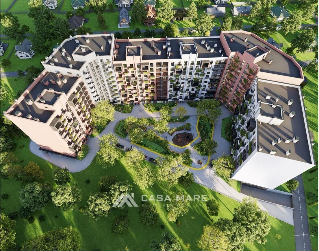 2-комнатная квартира, 83 м², Дурлешты 4