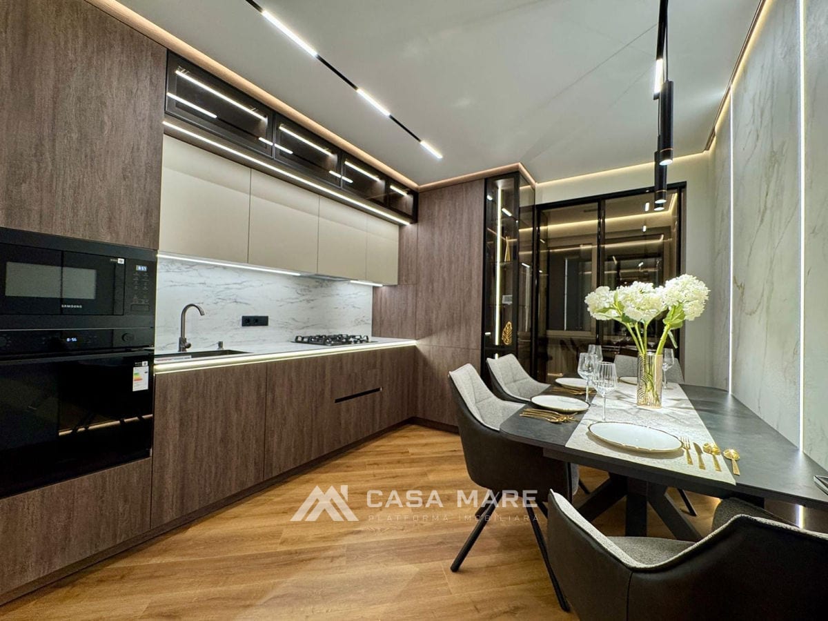 2-комнатная квартира, 80 м², Чеканы, Кишинёв 5