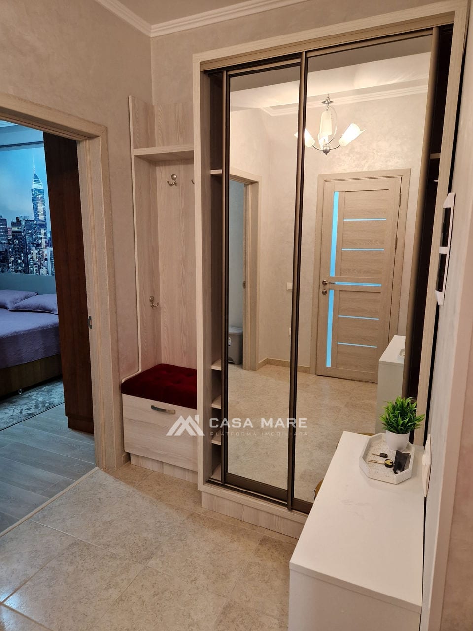 1-комнатная квартира, 43 м², Центр, Кишинёв 8