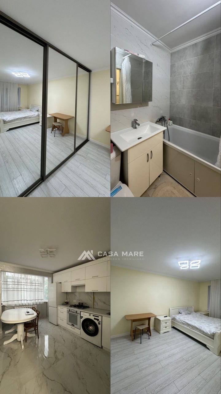 1-комнатная квартира, 35 м², Чеканы, Кишинёв 6
