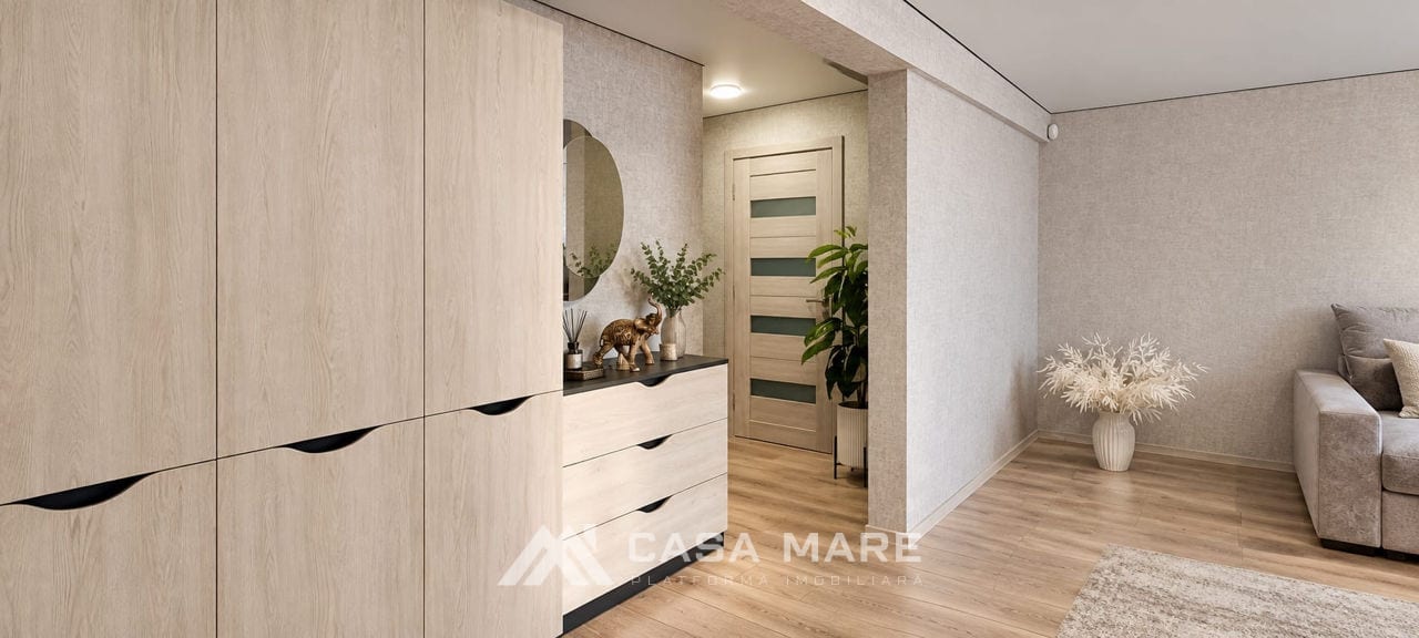 Apartament cu 2 camere, 56 m², Gara de nord, Bălți 8