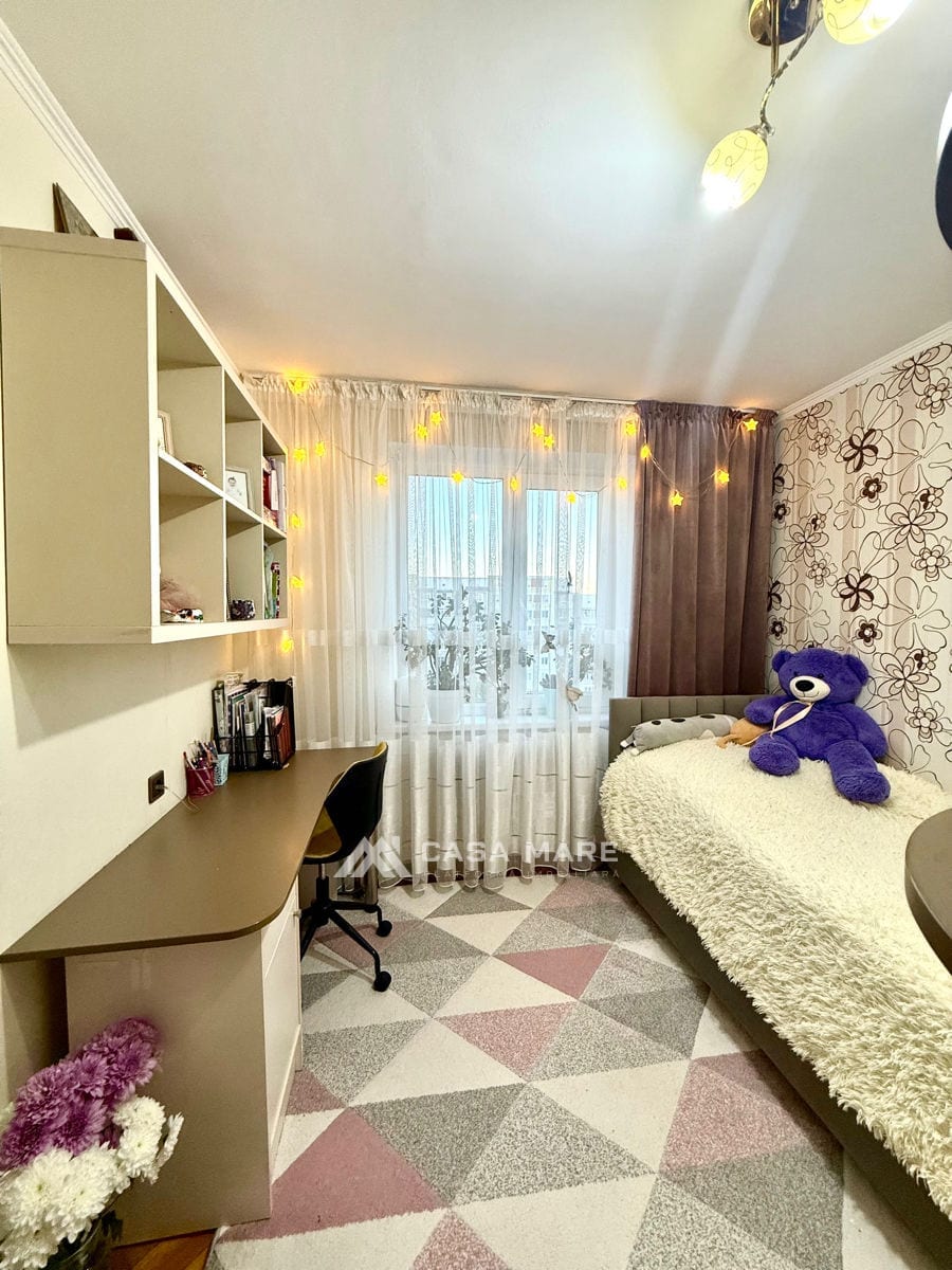3-комнатная квартира, 72 м², Чеканы, Кишинёв 7