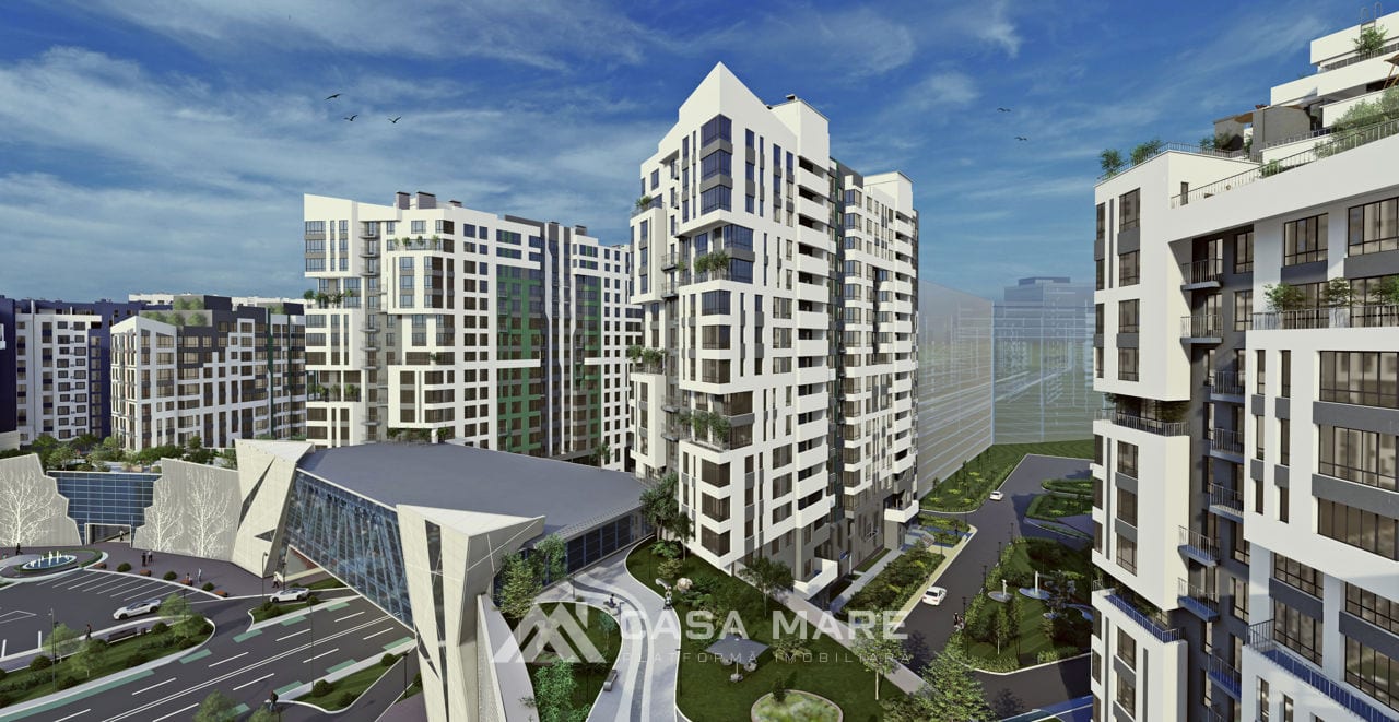 Apartament cu 1 cameră, 58 m², Poșta Veche, Chișinău 1