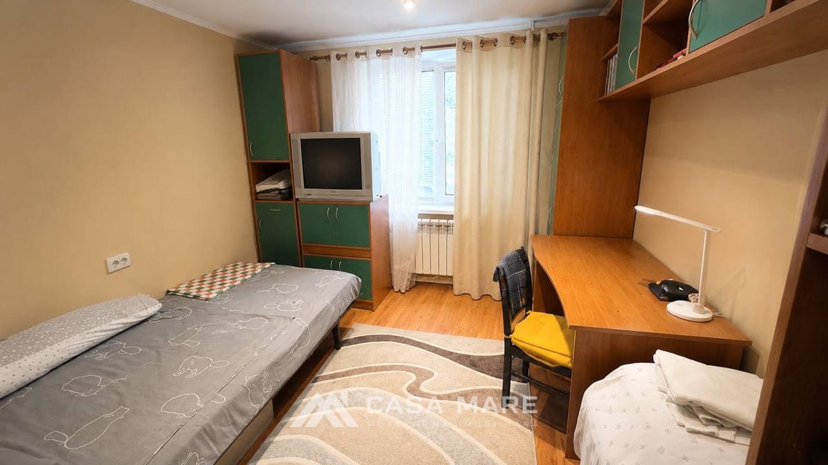 3-комнатная квартира, 67 м², Буюканы, Кишинёв 2