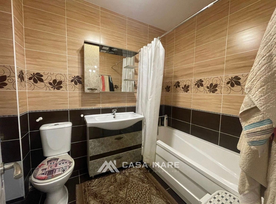 3-комнатная квартира, 84 м², Рышкановка, Кишинёв 8