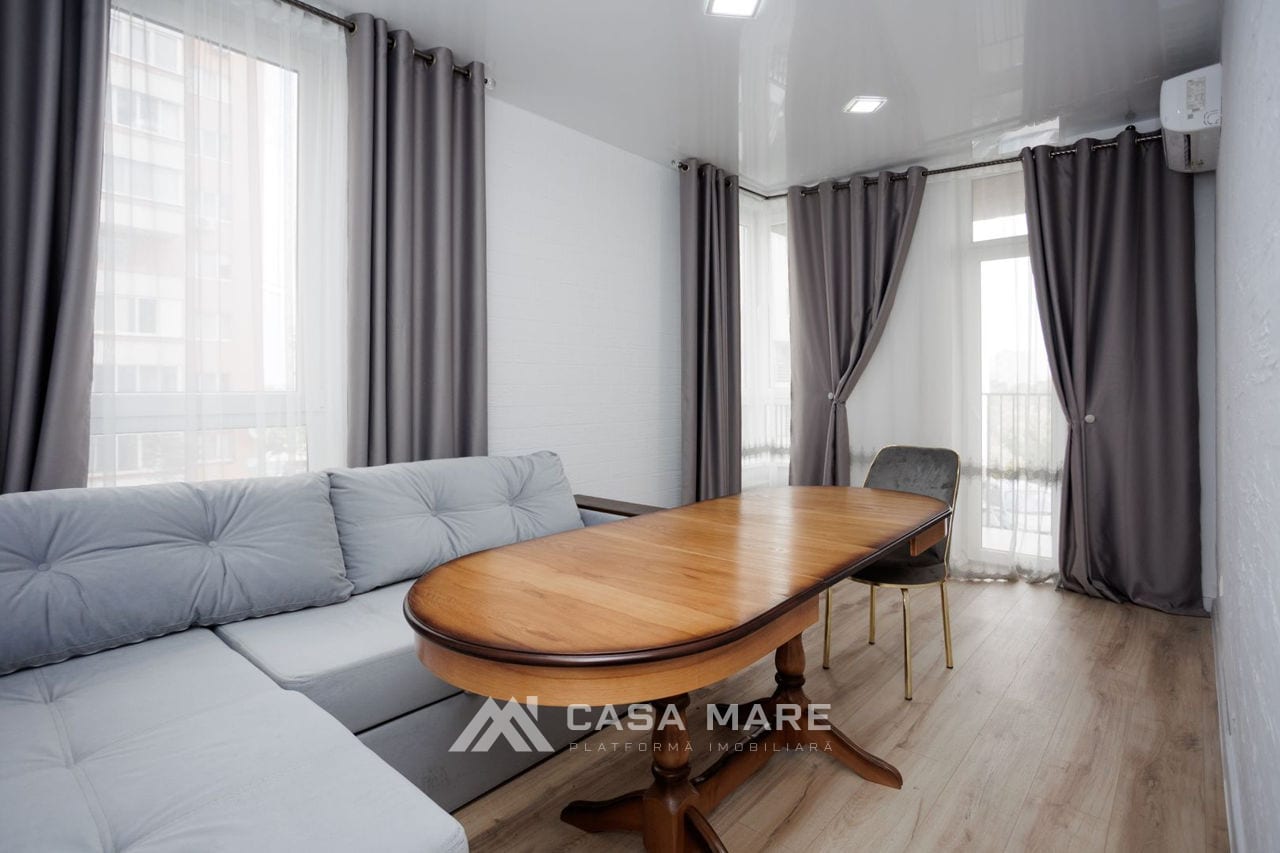 Apartament cu 2 camere, 60 m², Centru, Chișinău 3