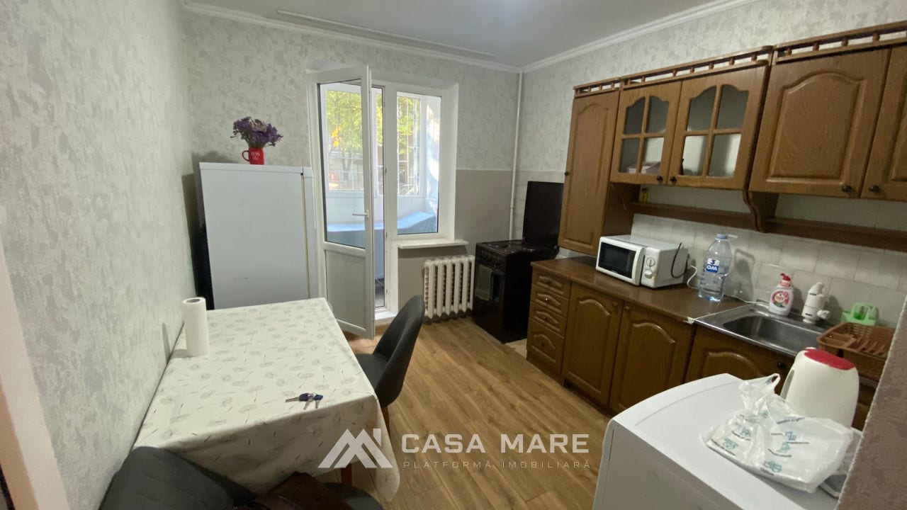 1-комнатная квартира, 40 м², Рышкановка, Кишинёв 3