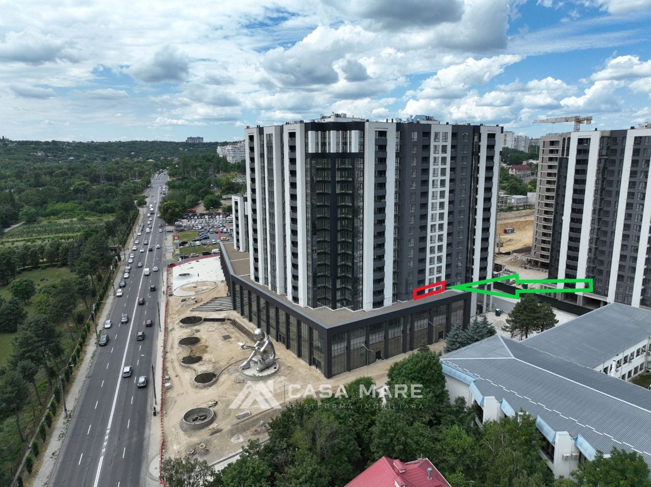 2-комнатная квартира, 86 м², Ботаника, Кишинёв 1
